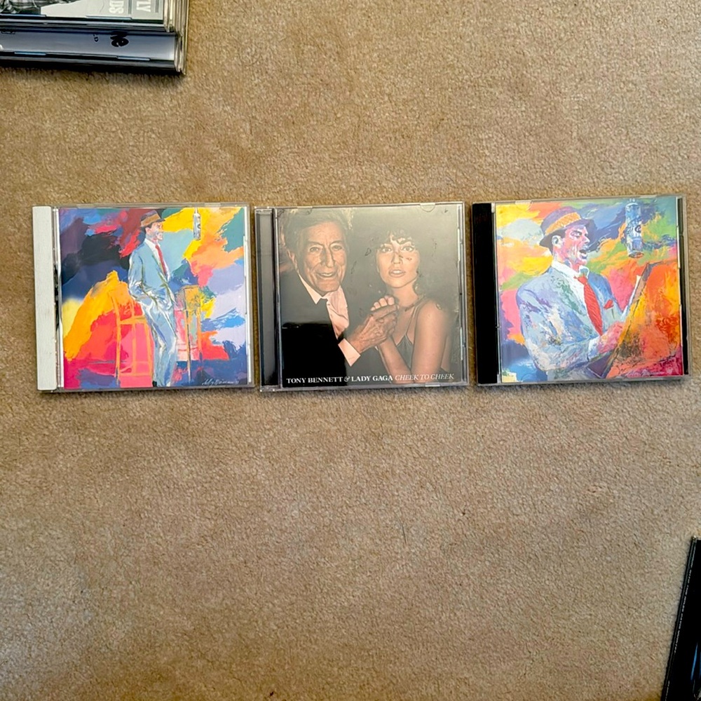 CD collection Tony Bennett, and Frank Sinatra